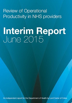 Carter NHS Report cover image - 250px Carter NHS Report cover image - 250px
